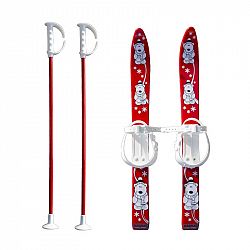 Baby Ski 70 cm - detské plastové lyže - červené