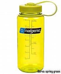 Fľaša NALGENE Wide Mouth 0,5 l - spring green