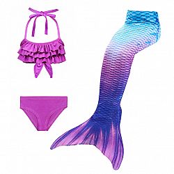 Kostým a plavky morská panna MASTER Siréna - 150 cm