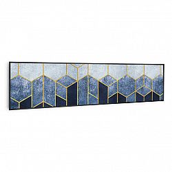 Klarstein Wonderwall Air Art Smart, infračervený ohrievač, 120 x 30 cm, 350 W, modrá čiara