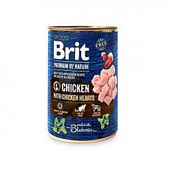 Brit Premium by Nature Chicken with Hearts 0,8 kg