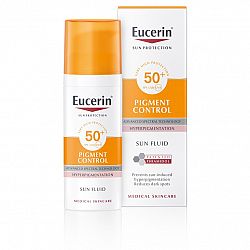 Eucerin SUN PIGMENT CONTROL SPF50+ Emulzia na tvár