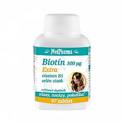 MedPharma Biotín 300 µg Extra