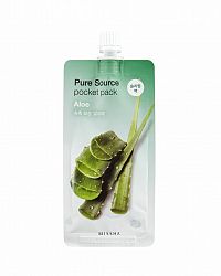Missha Pure Source Pocket Pack Aloe Nočná maska s aloe vera 10 ml